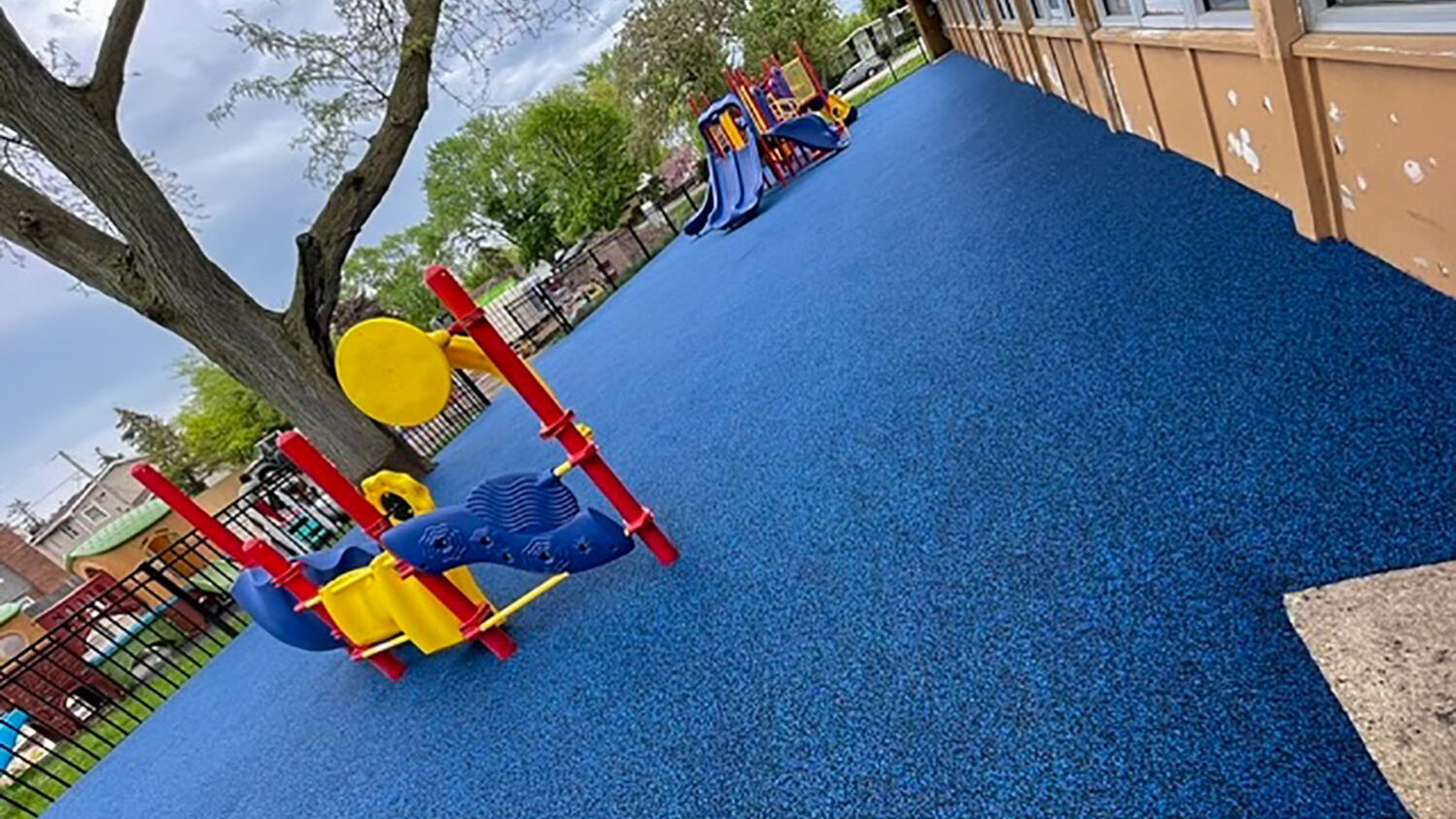 Poured-in-Place Rubber Surfacing