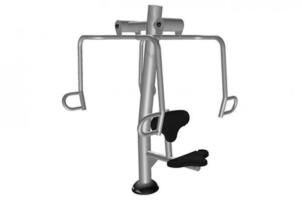 Accessible Dual Chest Press with Comfort Seat