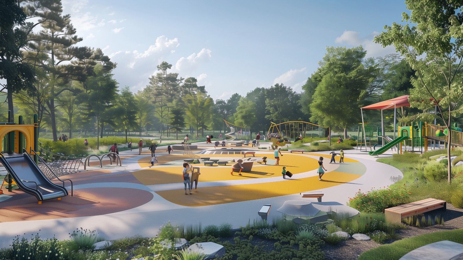 Ensuring Accessibility and Inclusivity in Playground Design