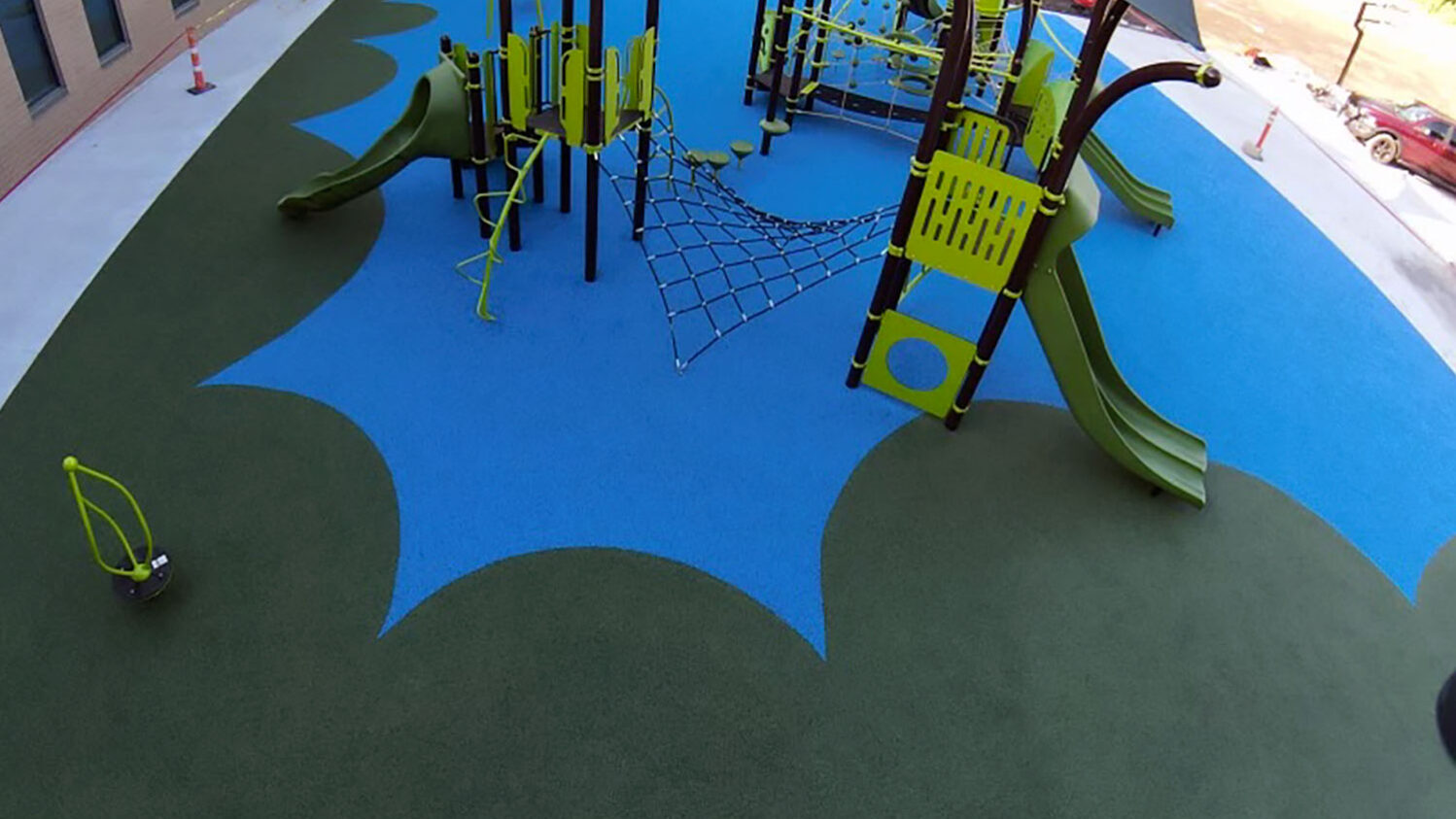 Poured-in-Place Rubber Surfacing