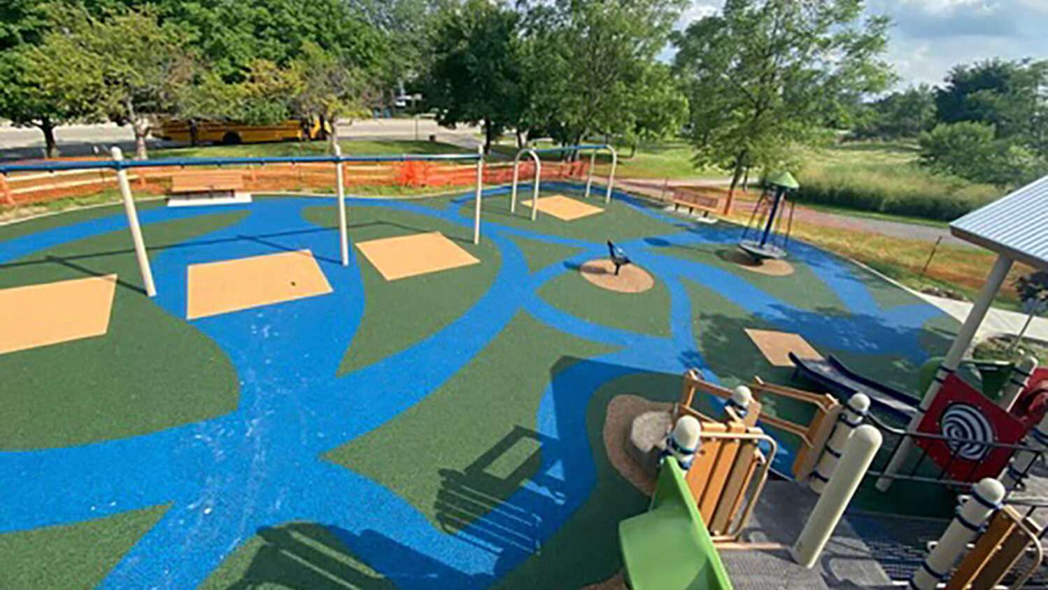 Poured-in-Place Rubber Surfacing