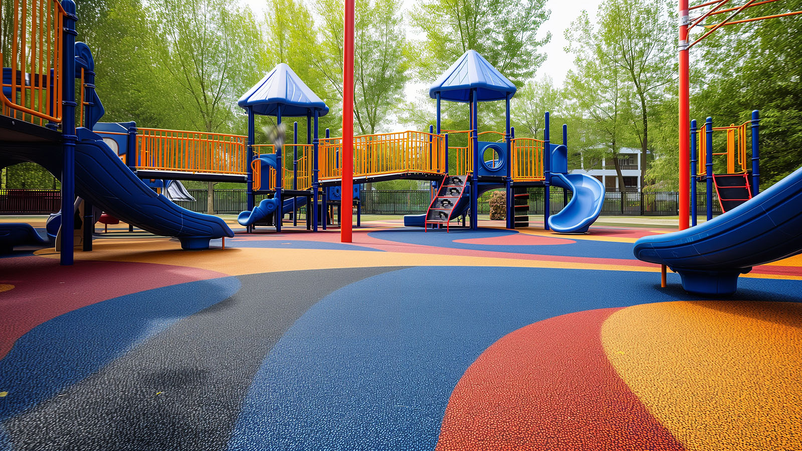 benefits of rubber playground flooring