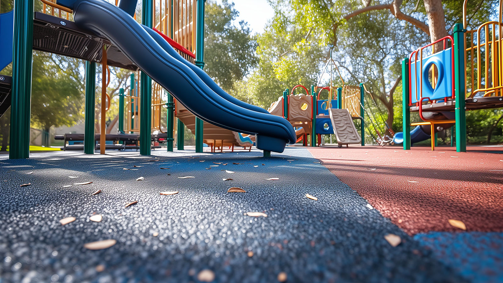 benefits of rubber playground flooring