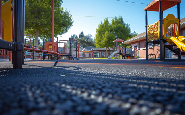 playground rubber surfacing