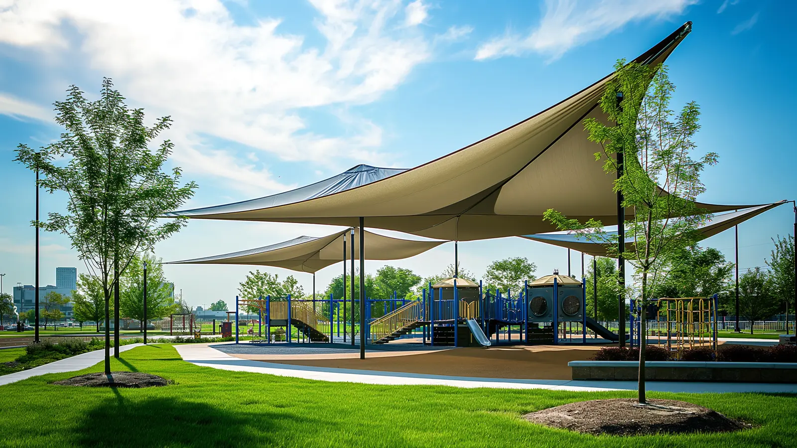 Benefits and Best Options of Playground Shade Structures