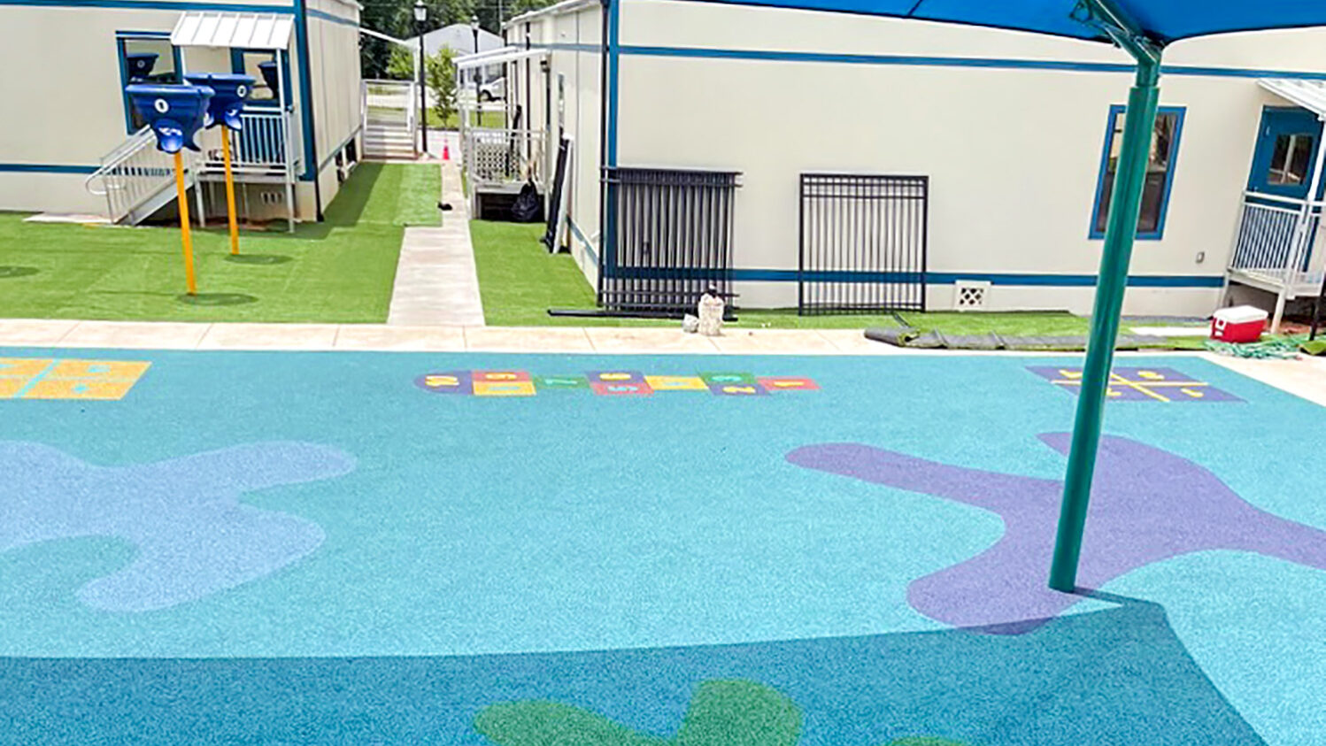 Poured-in-Place Rubber Surfacing