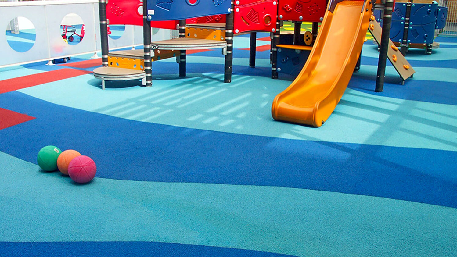 Poured-in-Place Rubber Surfacing