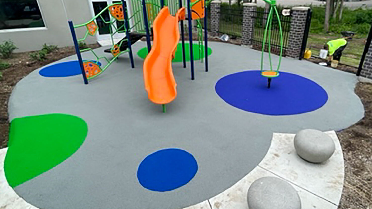 Poured-in-Place Rubber Surfacing